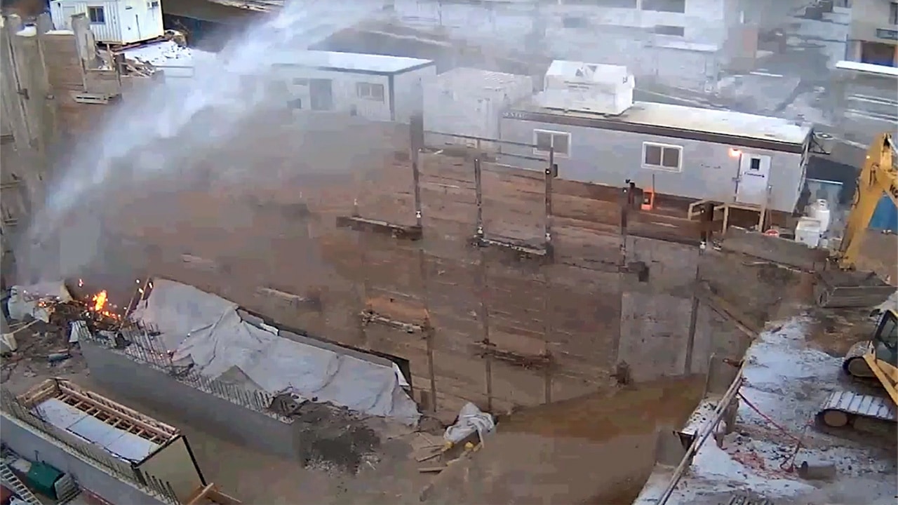 0518 CONST fire at construction site