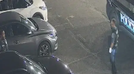 Arrest of intruder at Maryland auto dealership