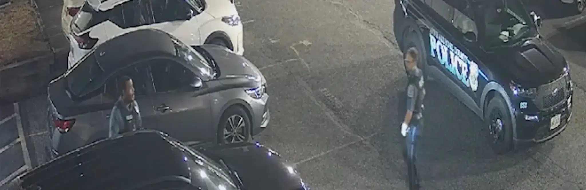 Arrest of intruder at Maryland auto dealership