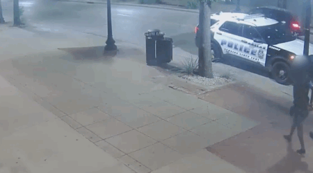 vandalism at Dallas shopping center