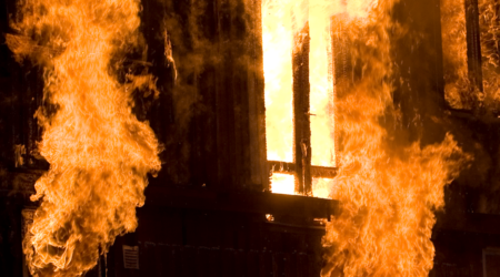 Construction Site Fire