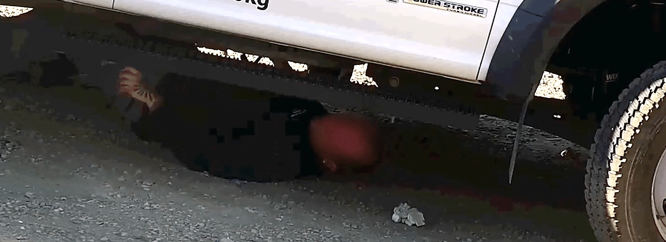 Construction Trespasser Tampers with Truck Hero