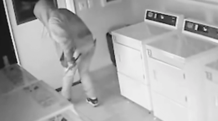 Crowbar Thief Caught in Apartment Laundry Room Hero 1