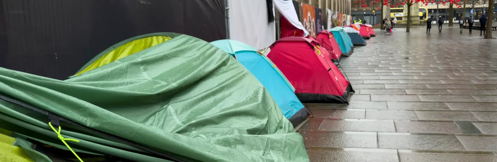 Deter Homeless Encampment