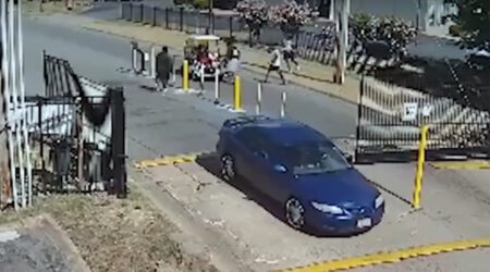 Kids Steal Golf Cart at Apartment Complex
