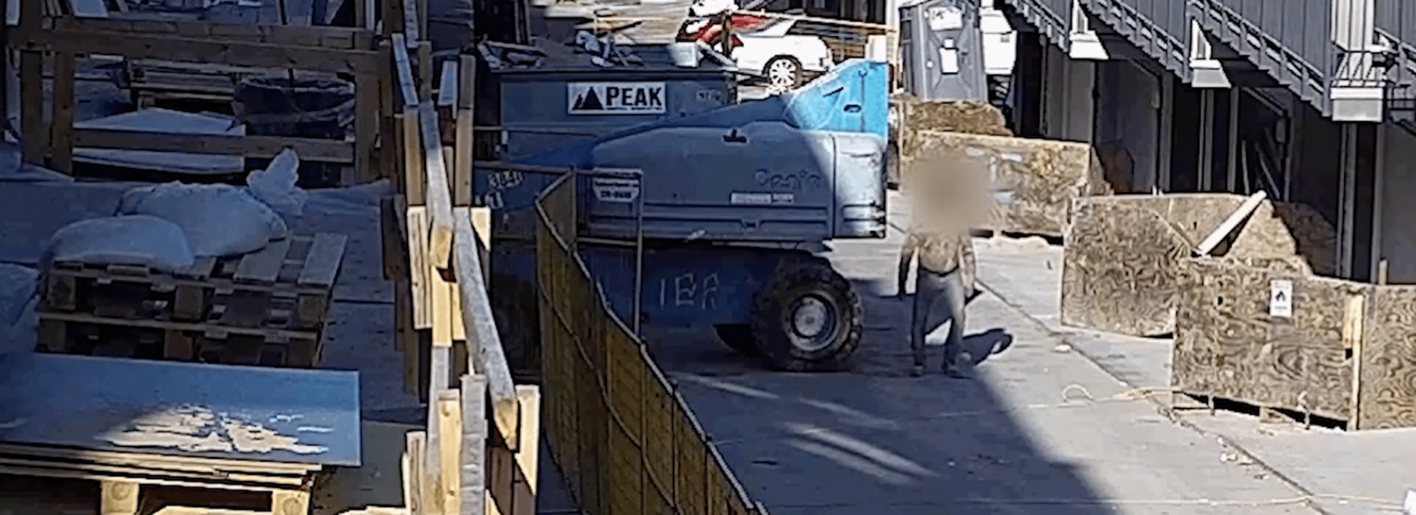 Trespasser Caught Attempting to Operate Dangerous Construction Site Equipment Hero