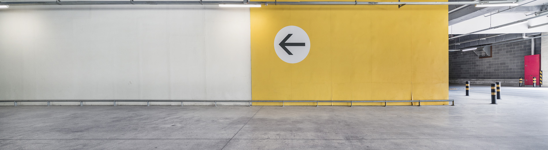 Empty Pit Garage