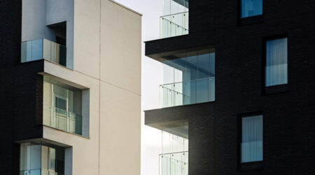 Modern building facade